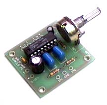 Stereo 1 Watt Audio Amplifier Kit With Volume Control