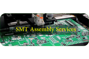 Image showing a PCB being assembled.