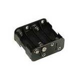 8 AA Battery Holder with snap terminals image