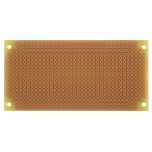 SB404 Solderable PC BreadBoard, 4 Mounting Holes, Matches BB400 breadboard with Power Rails