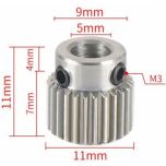 MK8 26T SS Extrusion Gear