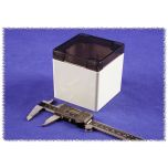 Smoked transparent polycarbonate enclosure