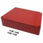 Painted Die Cast Aluminum Box 'Red' image