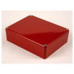 Painted Die Cast Aluminum Box 'Red' 