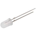 5mm white diffused LED 10 pack
