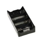 Battery Holder for 4 D Batteries (with soldering tags) image