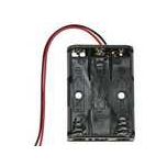3 AAA Battery Holder with leads image