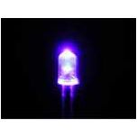 5mm Purple Water Clear LED (10 pak) image