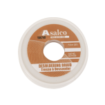 Copper Wick Desolder Braid, Strong capillary action .125" x 7.6m / 25'