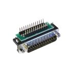 DB 25 to breadboard adapter right angle