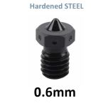Steel Nozzle, 0.6mm