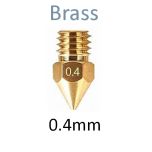Premium Brass Nozzle, 0.40mm