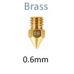 Premium Brass Nozzle, 0.60mm