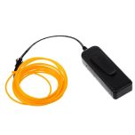 Electroluminescent Wire Light Orange