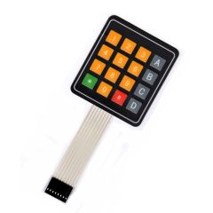 4x4 hexadecimal keypad with 8 pin .1 inch socket
