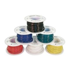 Hookup Wire BLACK, 22AWG, Stranded Core image