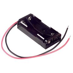 AAA Battery Holder - 2 Cells, Wire Leads