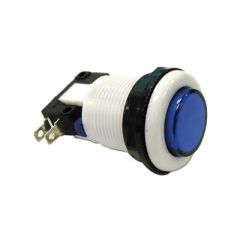Game Switch - SPDT Round Blue Lens, On-(On), Illuminated image