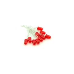 5mm RED Diffused LEDs 10 pack