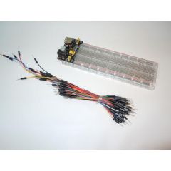 Bread Board, Power Supply and Jumper Wire Kit image