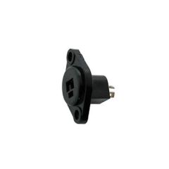 Female 2P DIN Plug Chassis Mount image