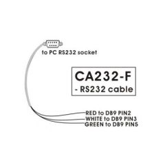 Female DB9 RS232 Cable  6' image