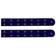 Double Self-Adhesive LED Strip - BLUE - 5 29/32 inch- 12VDC image