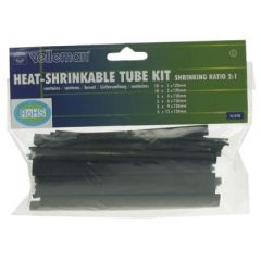Heat Shrinkable Tube Kit 40 pcs Black image