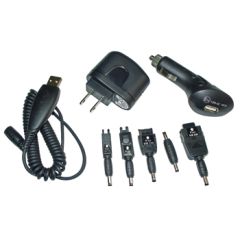 3 in 1 USB Charger Set image
