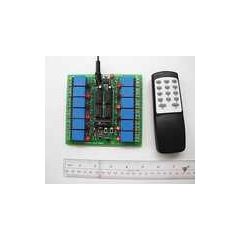 12 Channel IR Relay Kit with Remote Control image