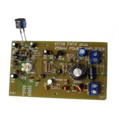 FM Transmitter and 250mW power amplifier kit image