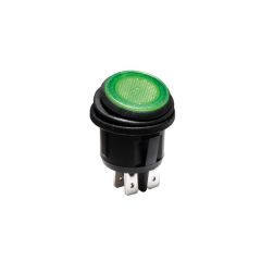 Green Illuminated LED Rocker Switch image