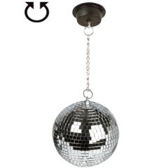 Mirror Ball with chain and motor image