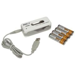 USB Travel Charger (for 2 AA or AAA) image
