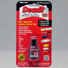 DeoxIT D-Series D100L liquid with Brush Applicator, 100% solution, 7.4 mL