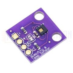 HDC1080 TEMPERATURE AND HUMIDITY SENSOR MOUNTED ON A PCB