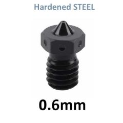 E3D Steel Nozzle, 0.6mm