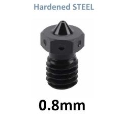 E3D Steel Nozzle, 0.8mm