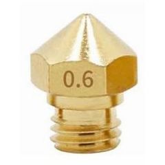 MK10 Brass Nozzle, M7 Thread, 0.6mm