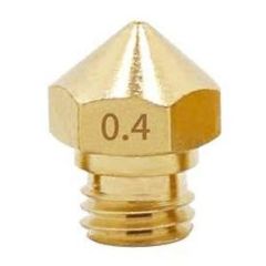 MK10 Brass Nozzle, M7 Thread, 0.4mm
