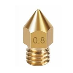 Flat Brass Nozzle, 0.8mm