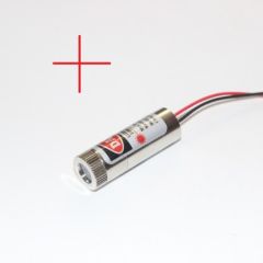 3V laser diode with focusing cross-hair rated at <5mW. 