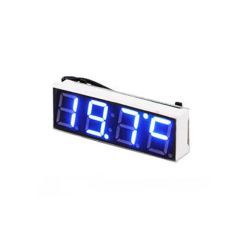 Blue 3 in 1 LED Rx8025 DS1302 LED High Precision Luminous Clock & Temperature module