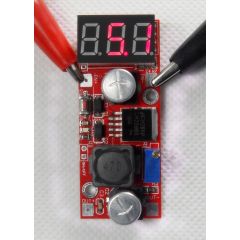 LM2596S regulator with LED volt meter