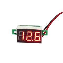 2.5 - 30V Mini RED LED Digital Voltmeter