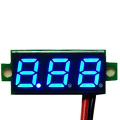 DVM 3.3-30V Blue LED Panel Meter 