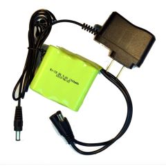 Ni-Cad Rechargeable battery pack 1000mAh 9.6V with charger