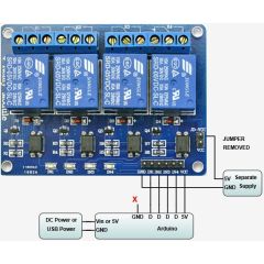 Opto isolated Relay card information
