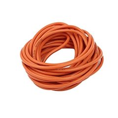 6 meters of orange Silicone Wire 14 AWG