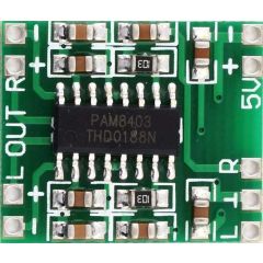 low voltage audio amplifier PAM8403